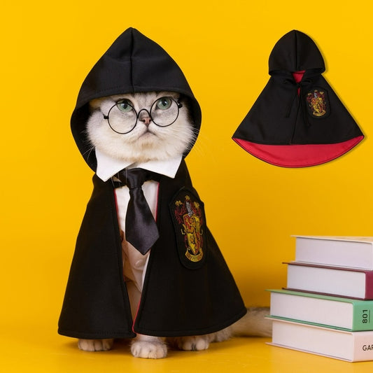 Wizard Pet Cloak (Harry Potter Style pet costume)